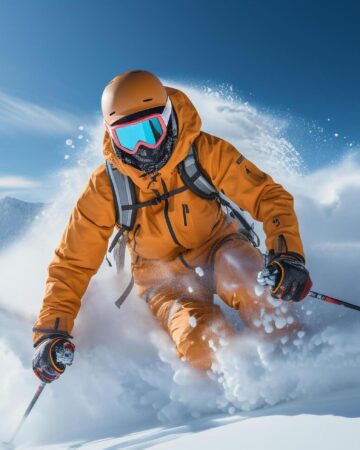 Skiing
